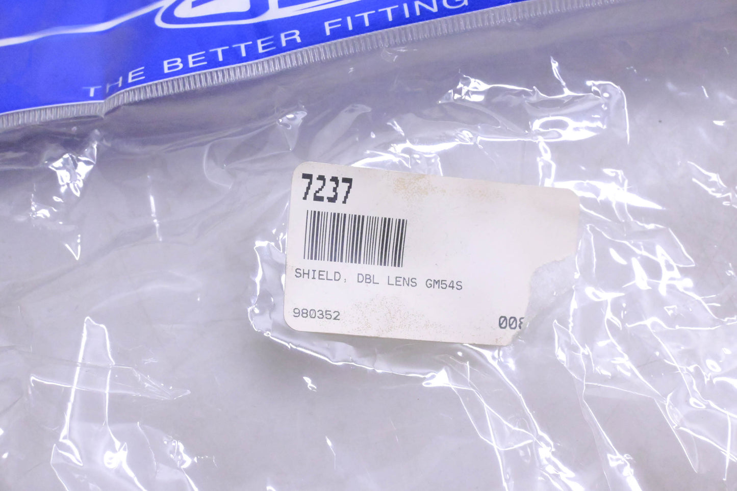 Gmax GM54S-7237, 980352 Clear Double Lens Shield NOS