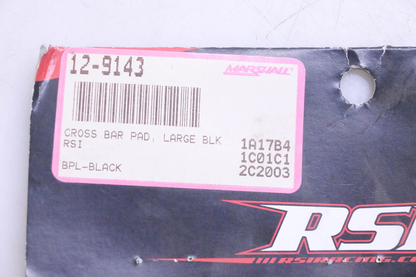RSI 0603-0388, 2645787 Black Large Bar Pad NOS
