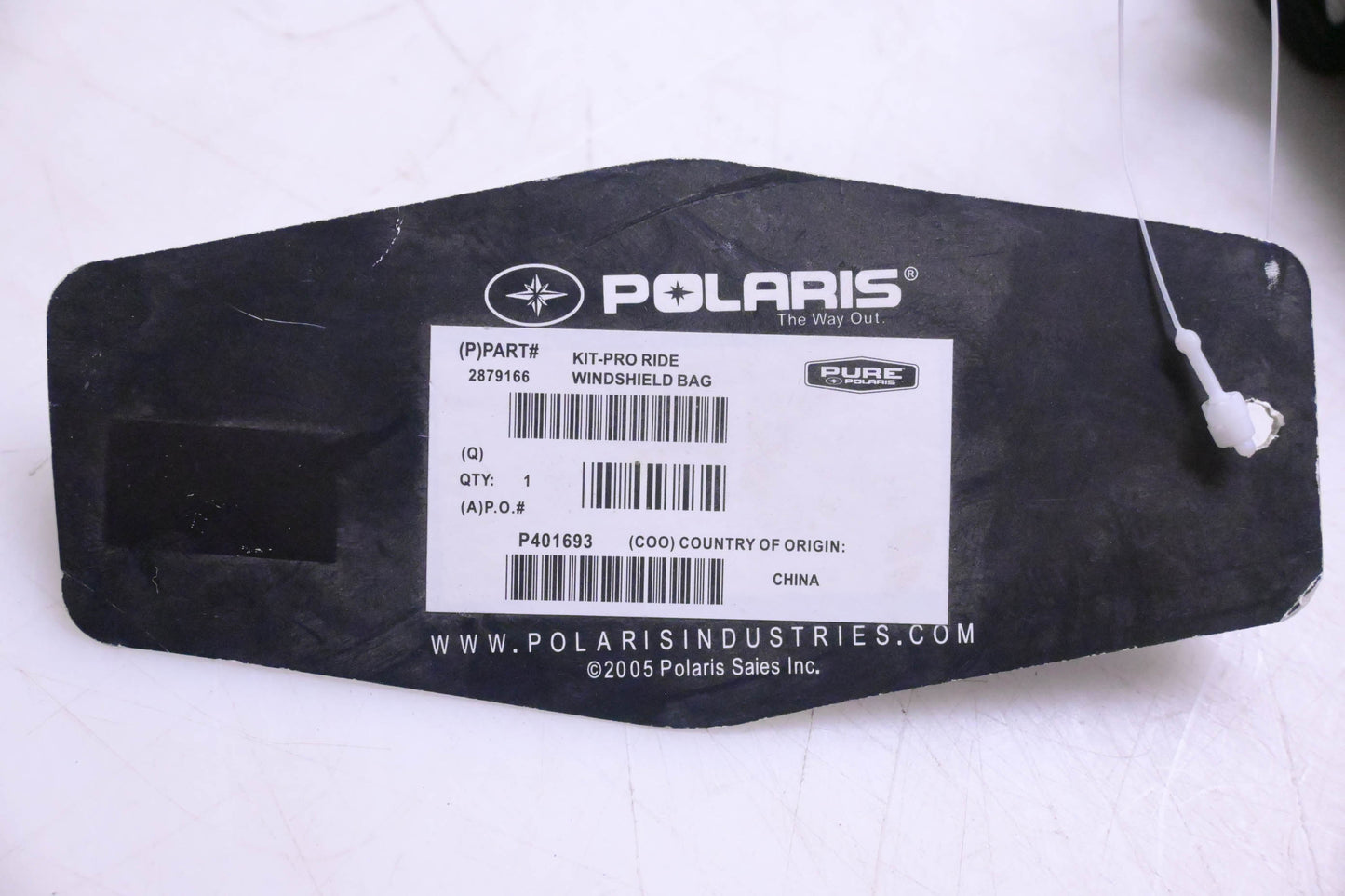 New OEM Polaris 2879166 Pro Ride Windshield Bag NOS