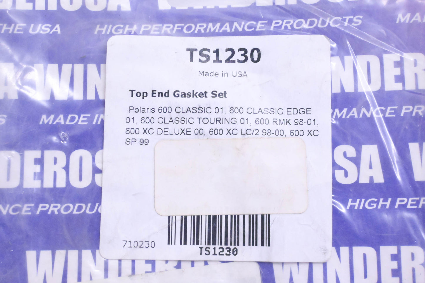 Winderosa 710230, TS1230 Top End Gasket Set NOS