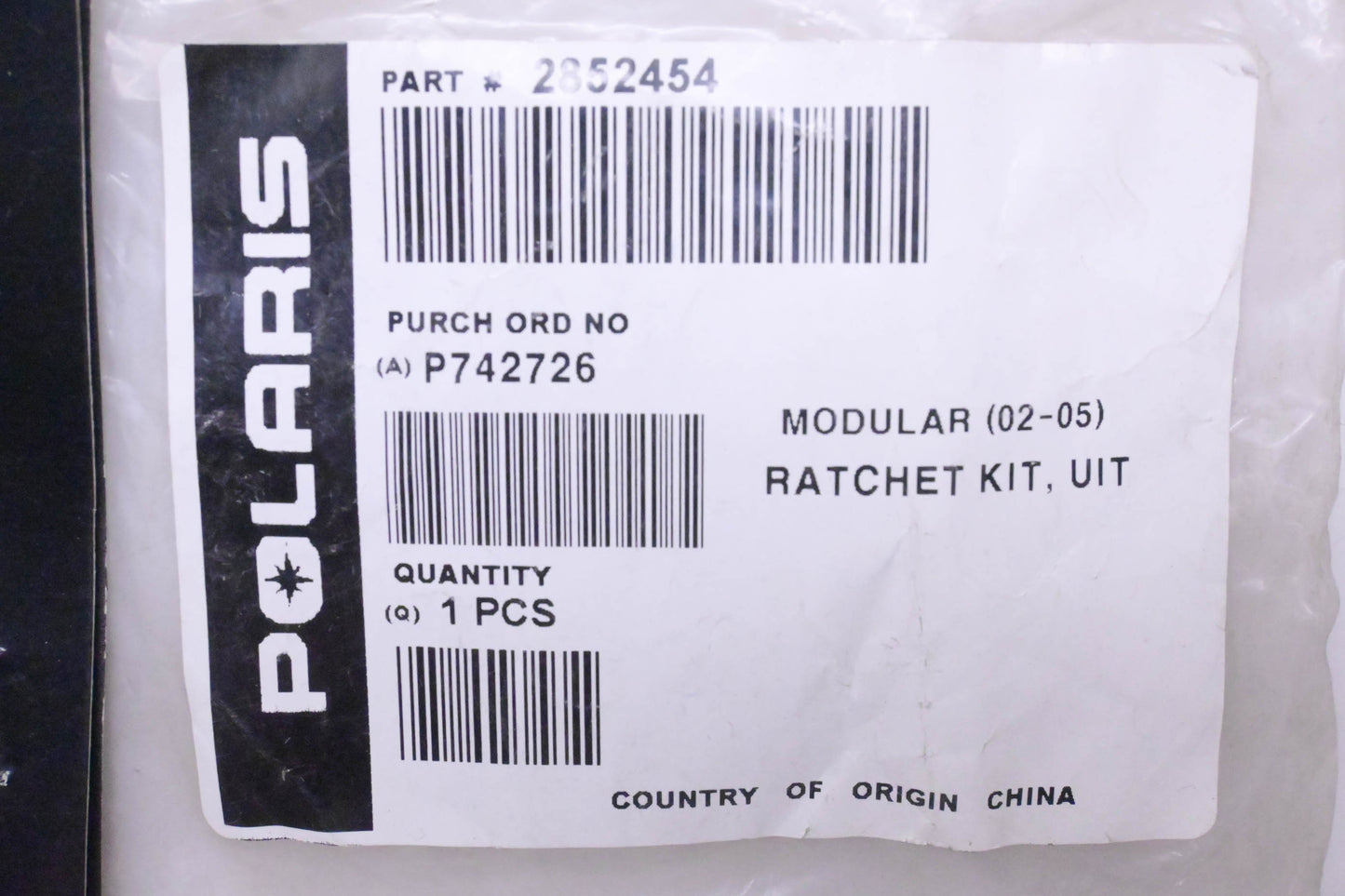 New OEM Polaris 2852454, FSR-002, FBB-001 Ratchet Kit NOS