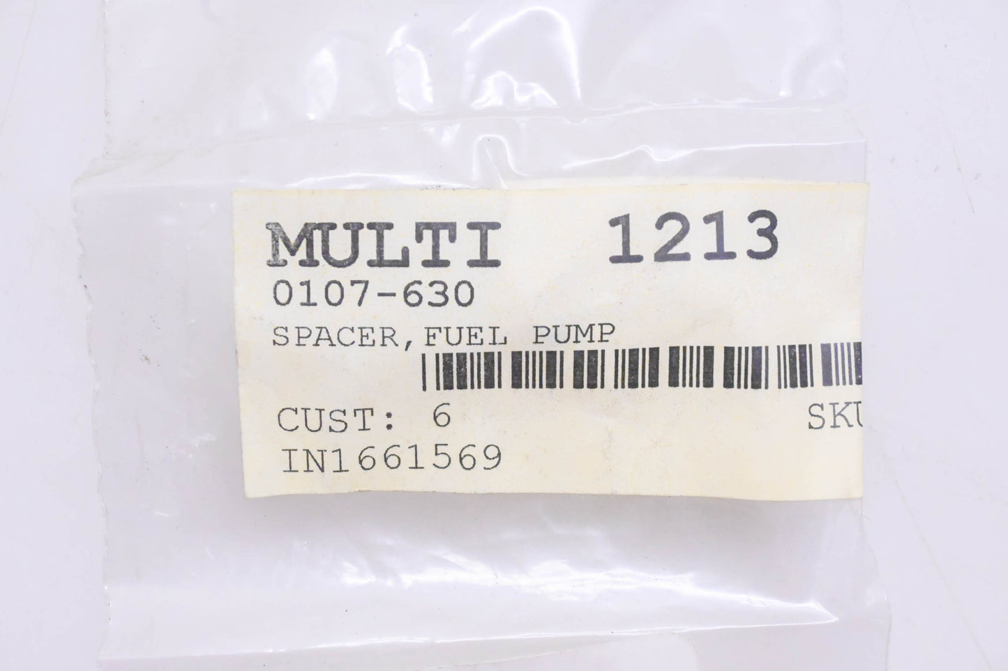 Arctic Cat 0107-630 Fuel Pump Spacer NOS