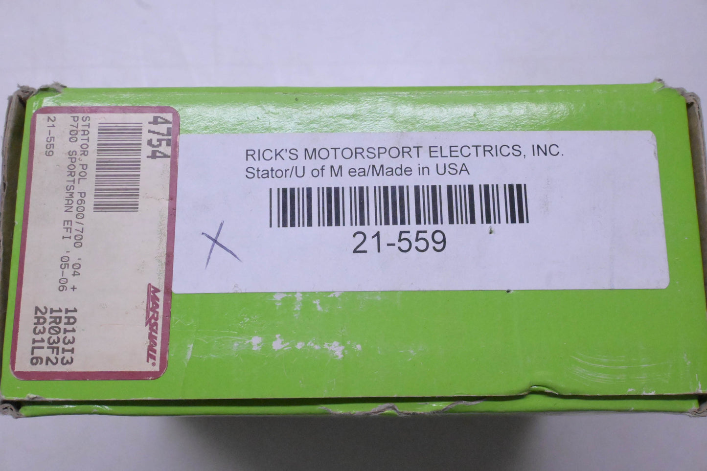 Rick's Motorsport Electrics, INC. 21-559, 4754 Stator NOS