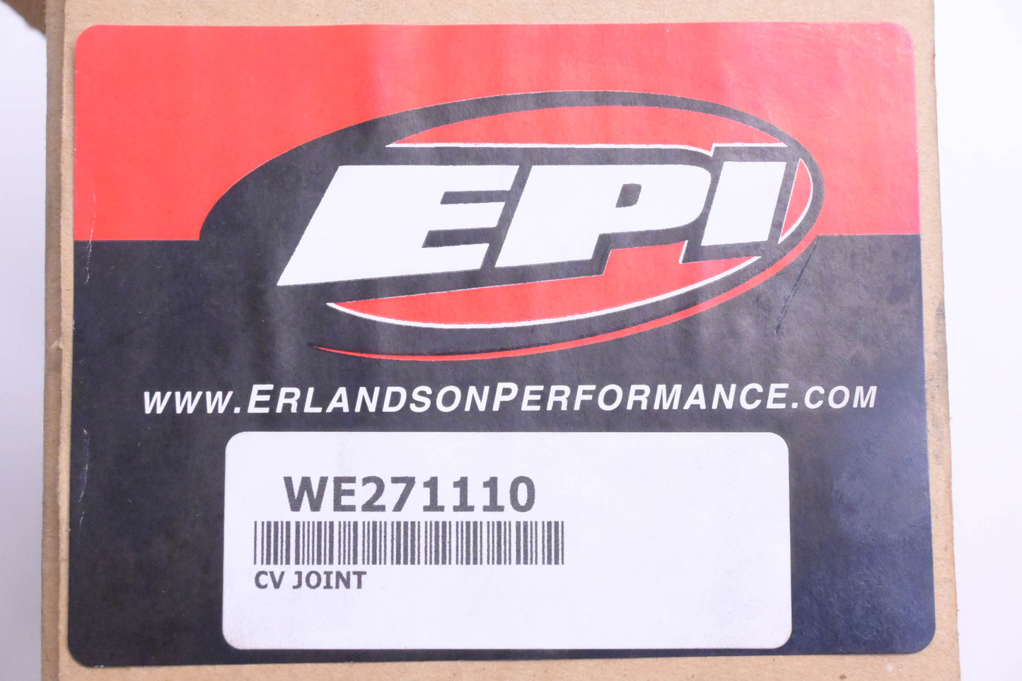 EPI WE271110, 1205-0116 Incomplete CV Joint Kit NOS