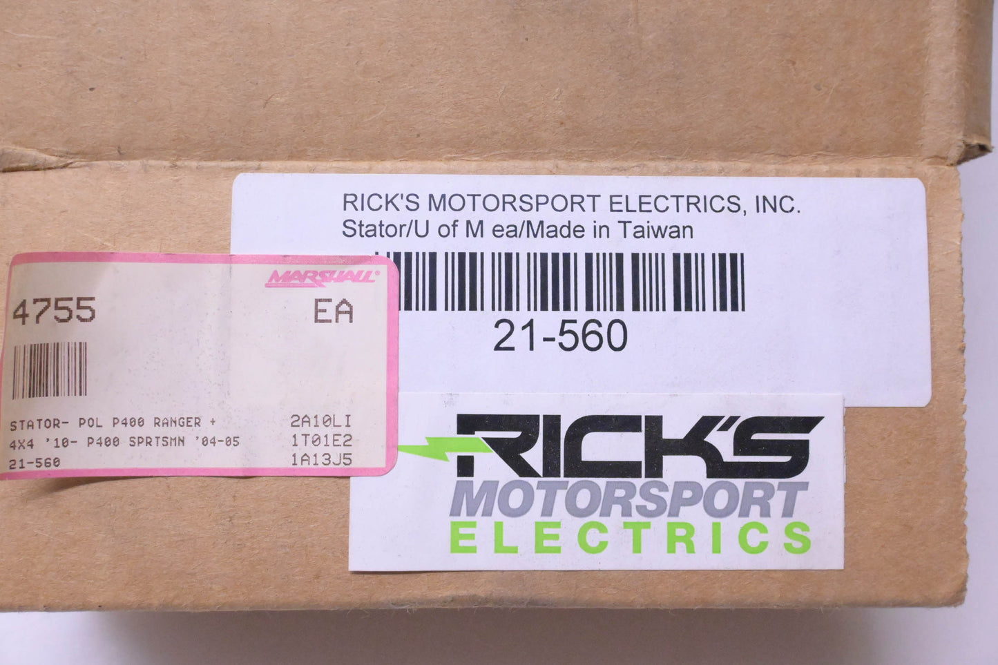 Rick's Motorsport Electrics, INC. 21-560, 4755 Stator NOS
