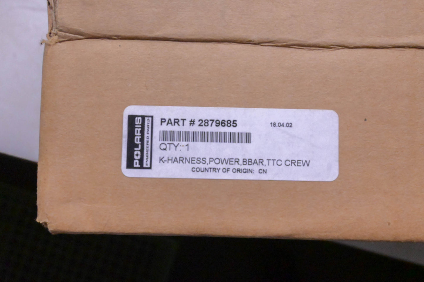 New OEM Polaris 2879685 Extended Power Cable Audio Kit NOS