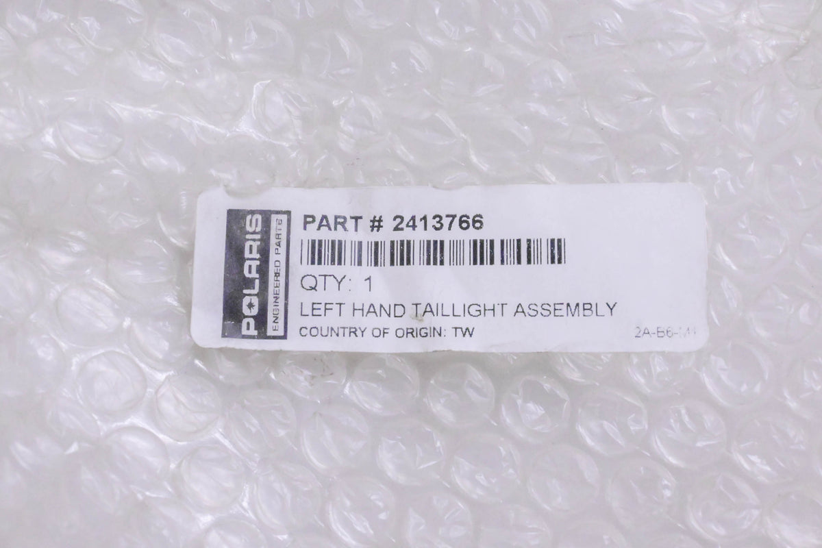 New OEM Polaris 2413766 Left Hand Tail Light Assembly NOS