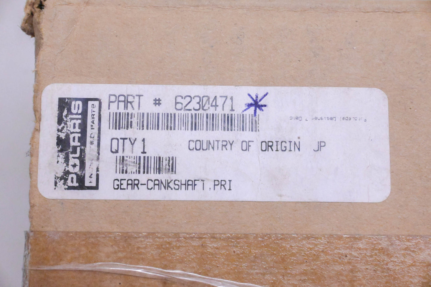 New OEM Polaris 6230471 Crankshaft Gear NOS