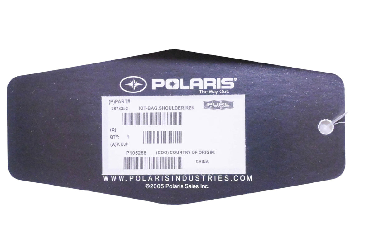 New OEM Polaris 2878352 Razor Shoulder Bag NOS