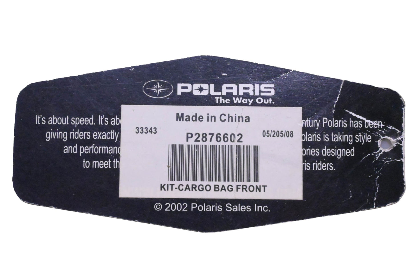 OEM Polaris 2876602 Front Cargo Bag
