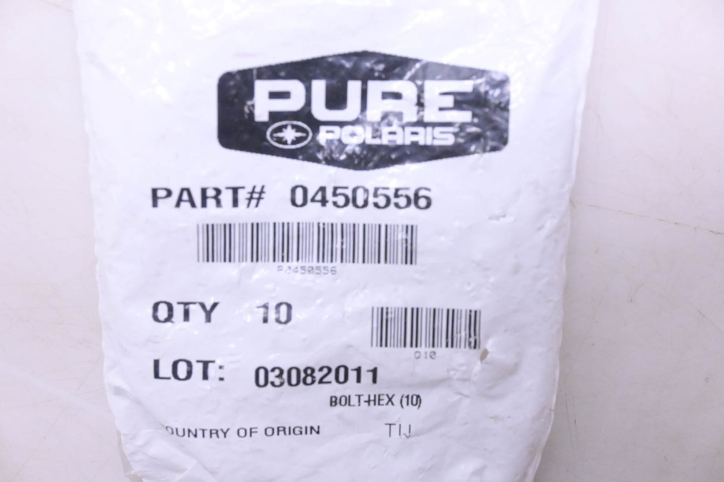New OEM Polaris 0450556 Hexagon Bolt NOS