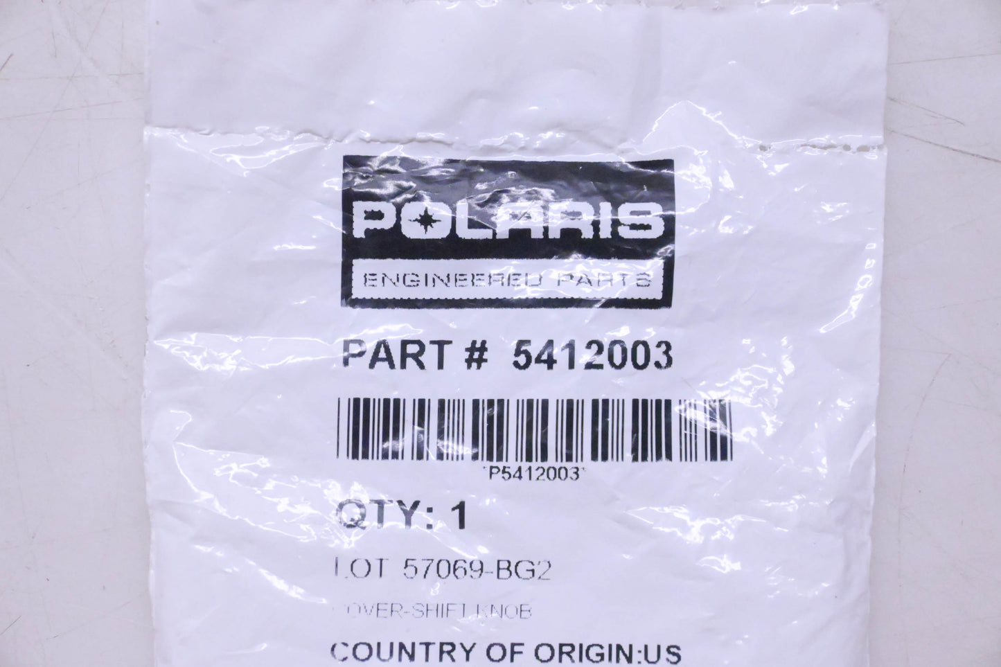 New OEM Polaris 5412003 Shift Knob Cap NOS