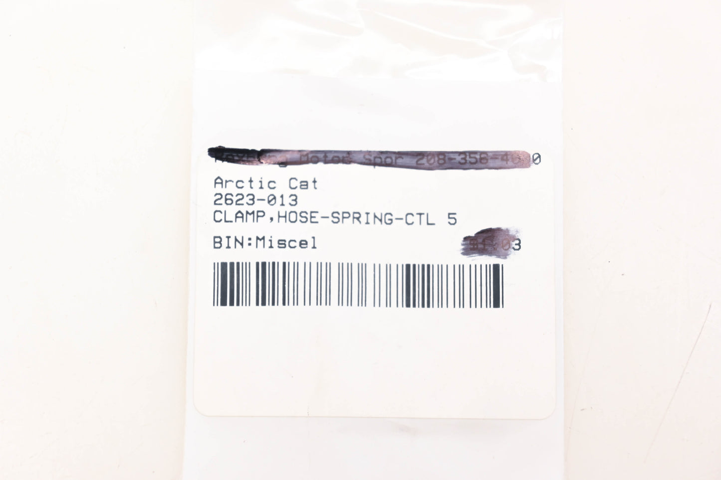 New OEM Arctic Cat 2623-013 Hose Spring Clamp NOS