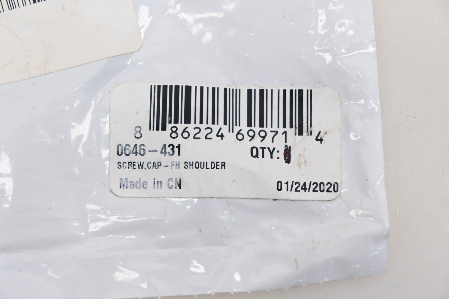 New OEM Arctic Cat 0646-431 Shoulder Screw NOS