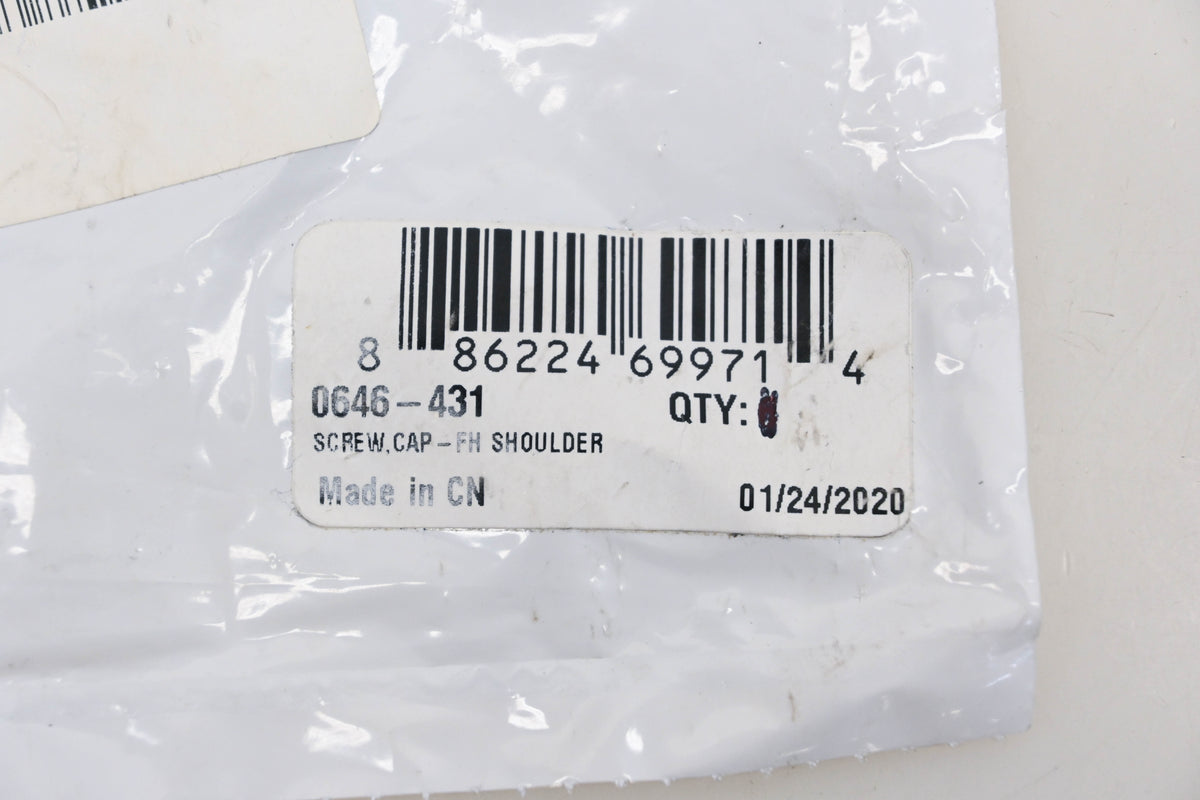 New OEM Arctic Cat 0646-431 Shoulder Screw NOS