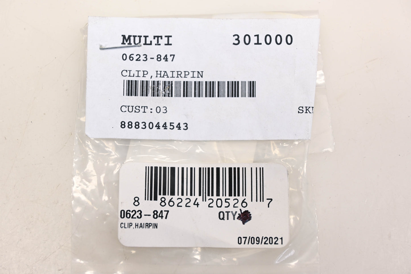 New OEM Arctic Cat 0623-847 Cotter Pins Qty 3 NOS