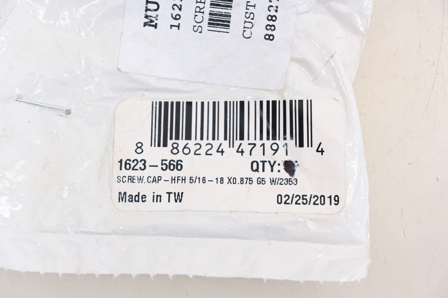 New OEM Arctic Cat 1623-566 Hex Flange 5/16-18 x 0.875 Screw NOS