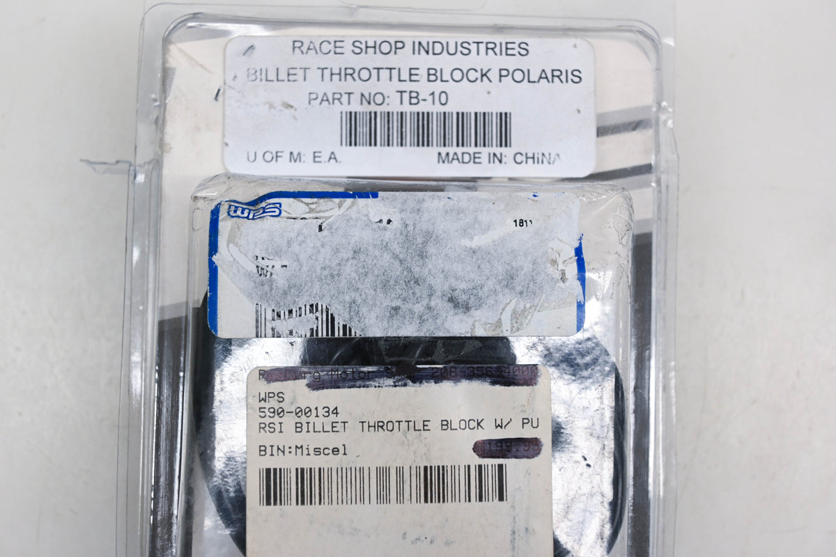 RSI TB-10, 590-00134 Polaris Billet Throttle Block NOS