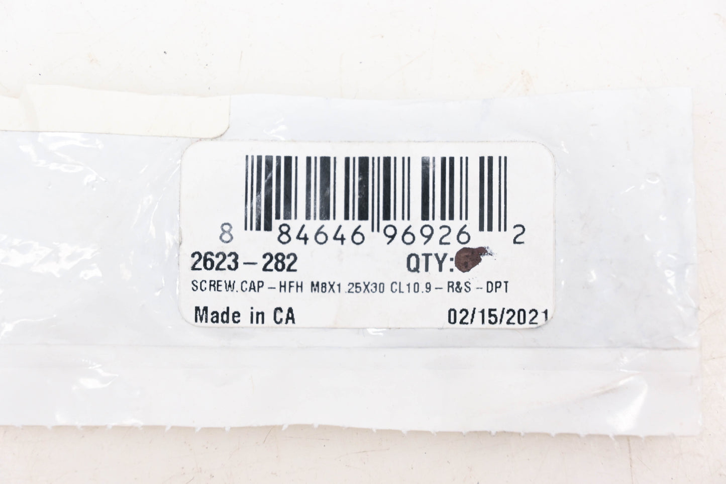 New OEM Arctic Cat 2623-282 Hex Flange M8x1.25x30 Screws Qty 2 NOS