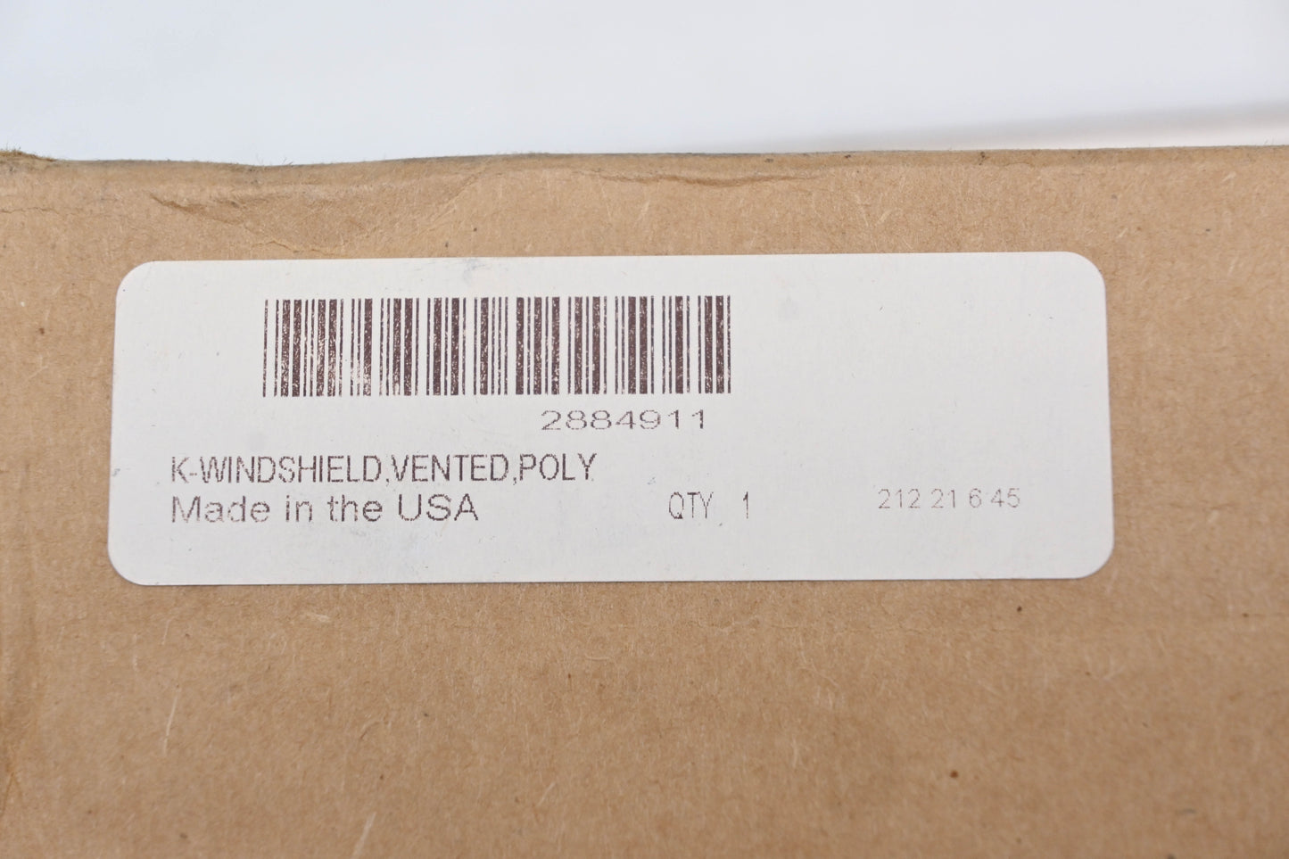 New OEM Polaris 2884911 Lock N Ride Full Poly Windshield NOS