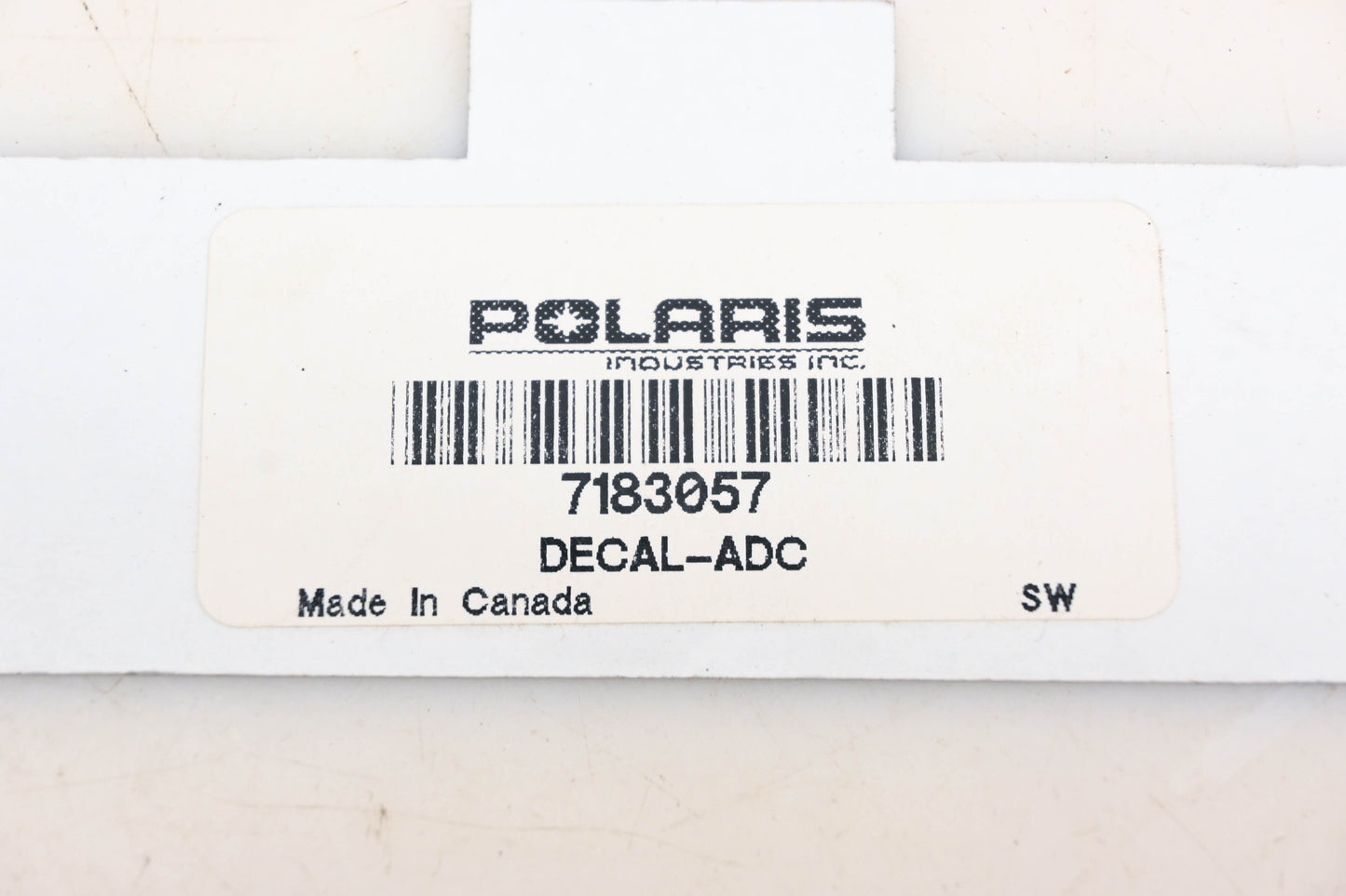 New OEM Polaris 7183057 ADC Decal NOS