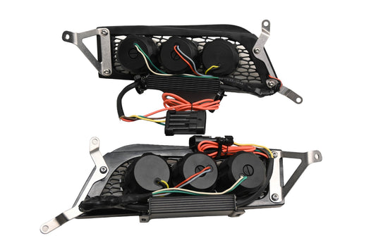 Heretic HL-1000BLK RZR XP1000 / Turbo / TurboS LED Headlight Kit NOS