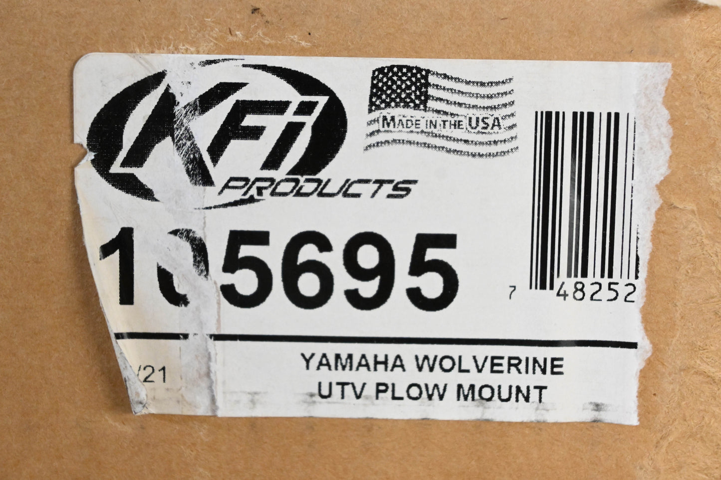 KFI 105695, 10-5693 Yamaha Wolverine UTV Plow Mount Bracket NOS