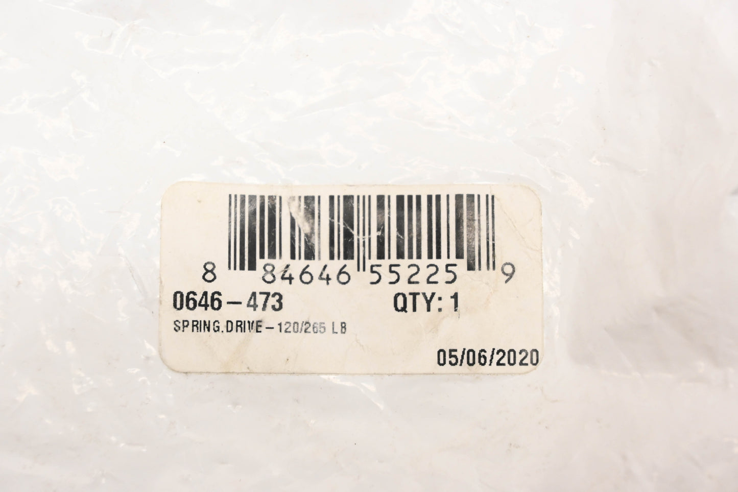 New OEM Arctic Cat 0646-473 Black Primary Clutch Spring NOS