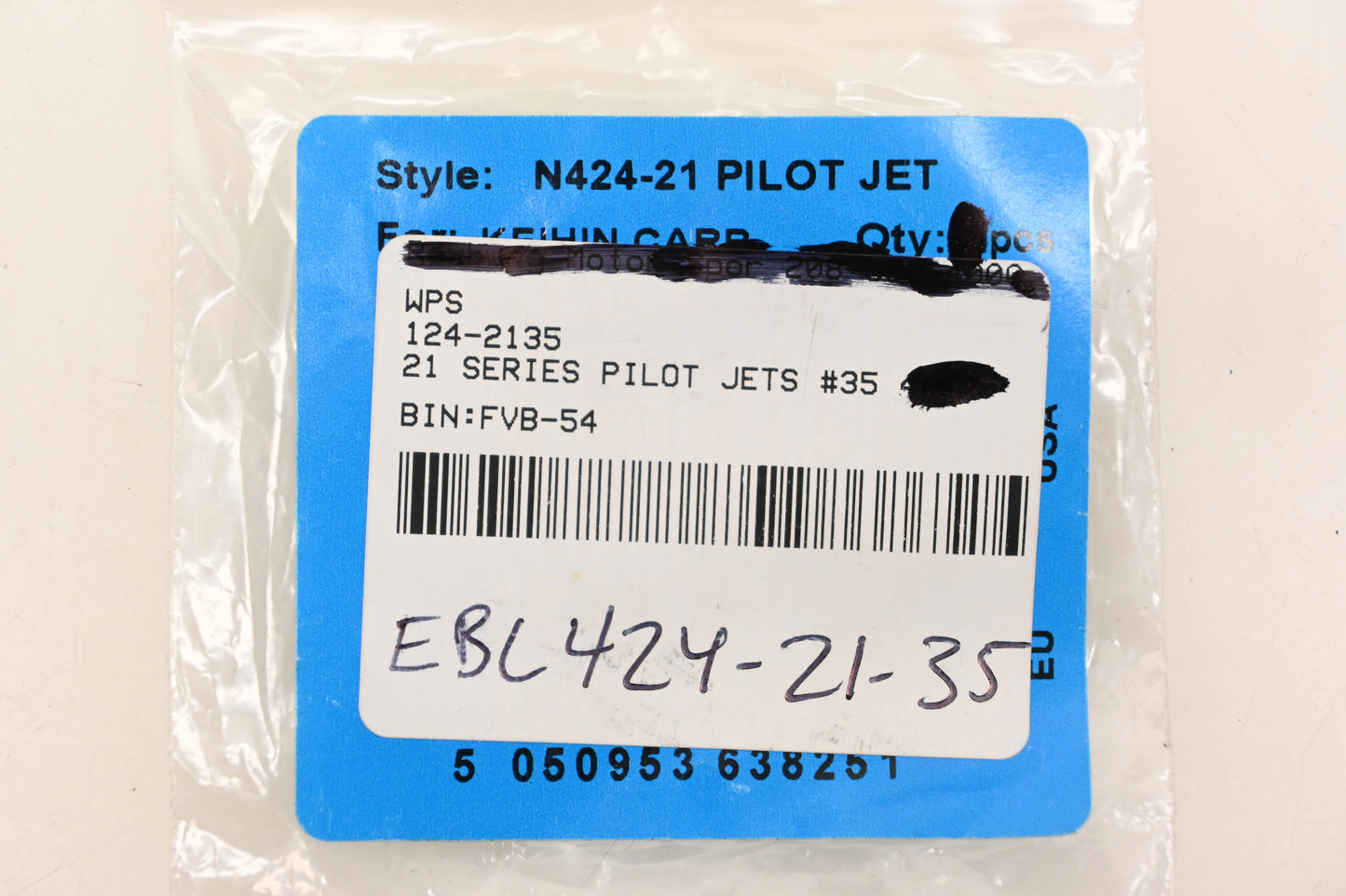 EBC N424-21-35, 124-2135 Pilot Jet #35 NOS