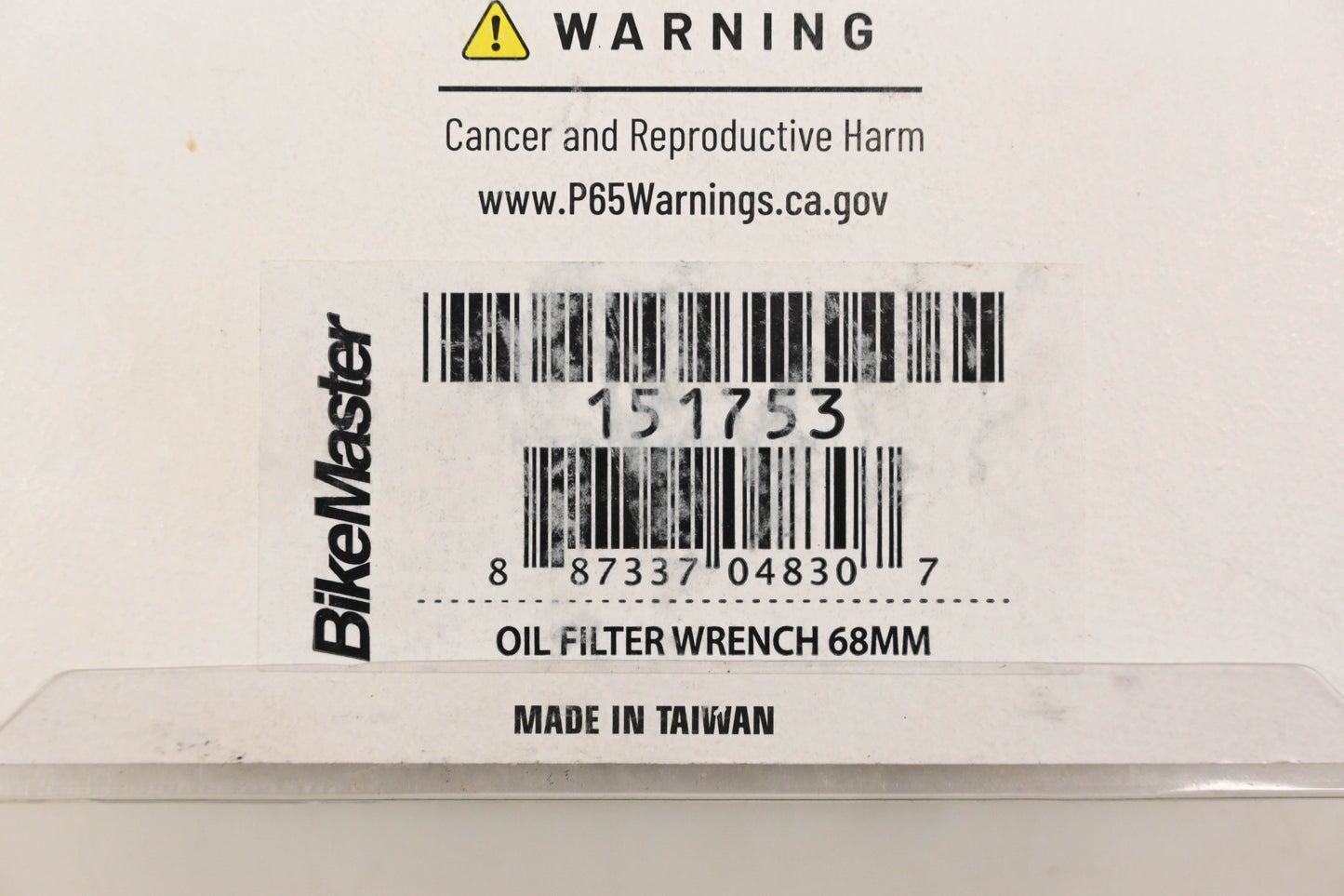 BikeMaster 151753 Oil Filter 68mm 14-Flutes Wrench NOS