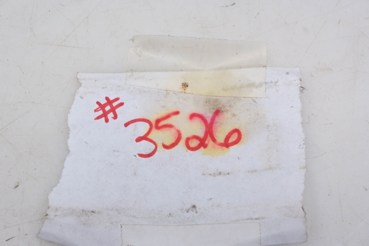 Aftermarket 3526 Red Oval 6.5"x2" Tail Light Assembly NOS