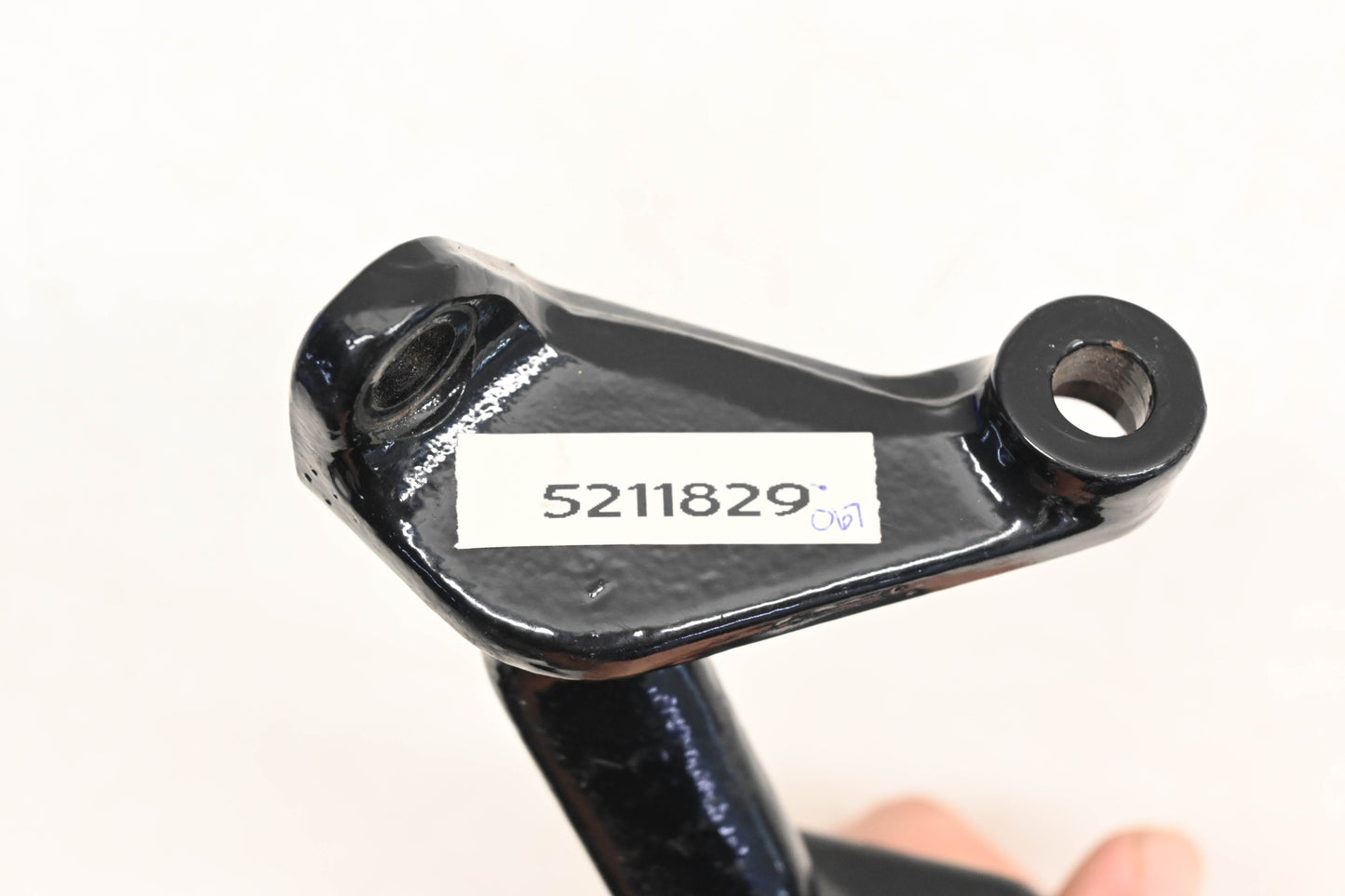 OEM Polaris 5211829 Victory Black Passenger Right Footpeg Bracket