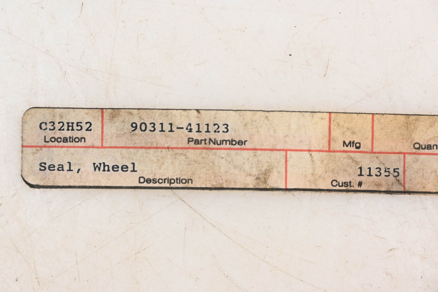 Aftermarket 90311-41123 Wheel Seal NOS