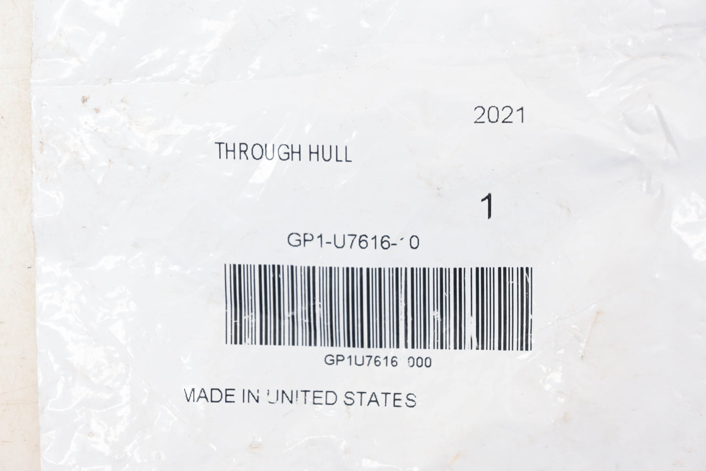 Aftermarket GP1-U7616-10 Yamaha Through Hull NOS