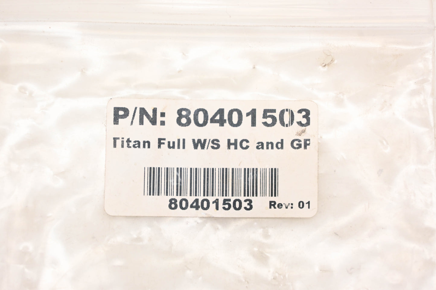 New OEM Polaris 80401503 Titan Full Windshield Hardware Kit NOS
