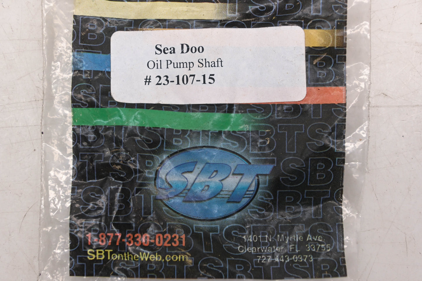 SBT 23-107-15 Oil Injection Pump Shaft NOS