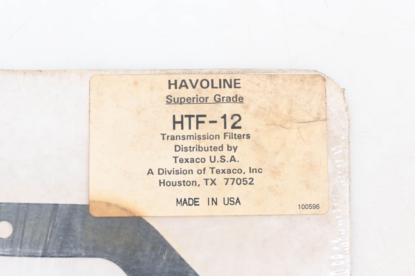 Havoline HTF-12, HTF12 Transmission Filter & Gasket Kit NOS
