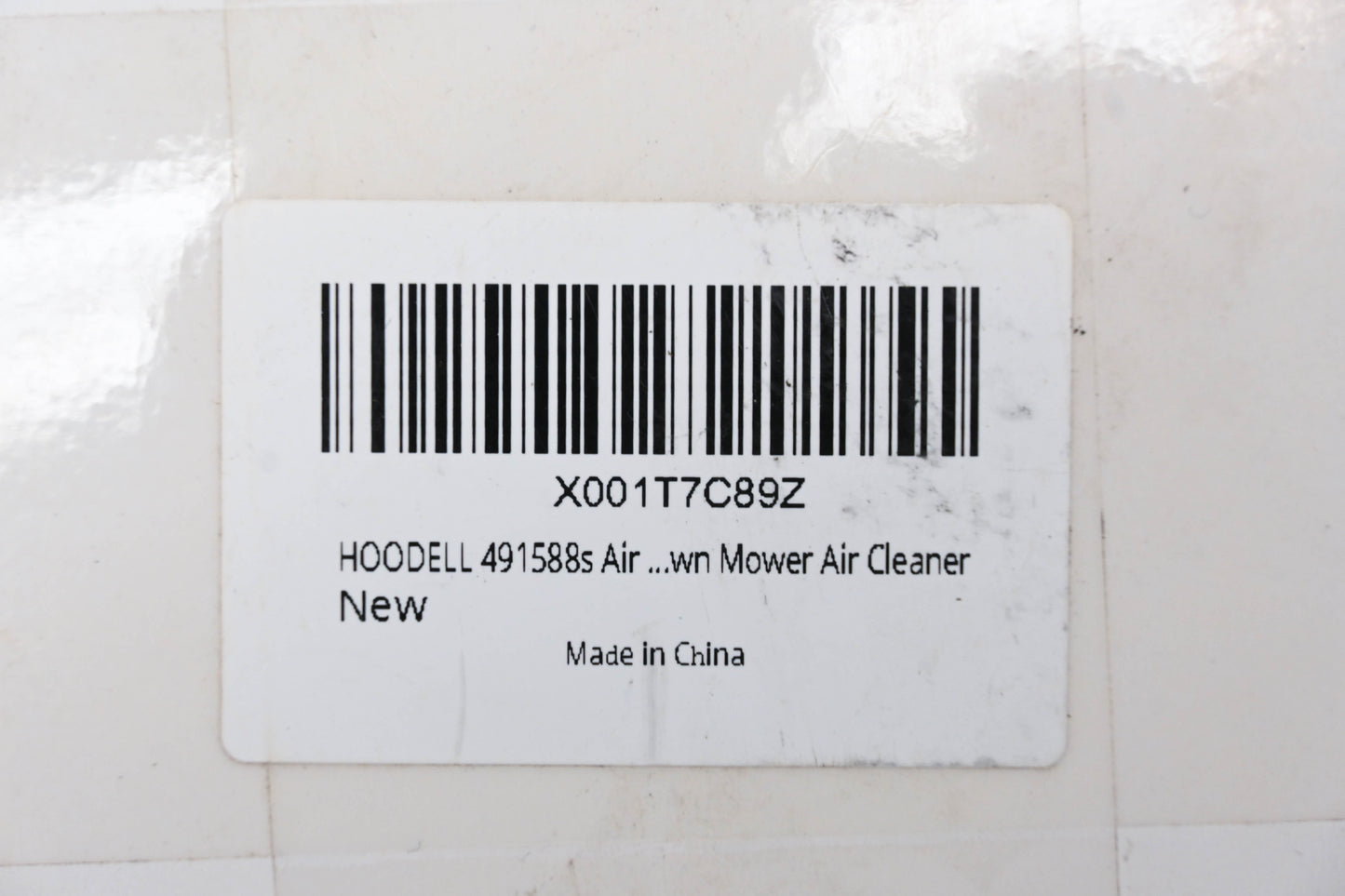 Hoodell 491588S Air Cleaner Filter NOS