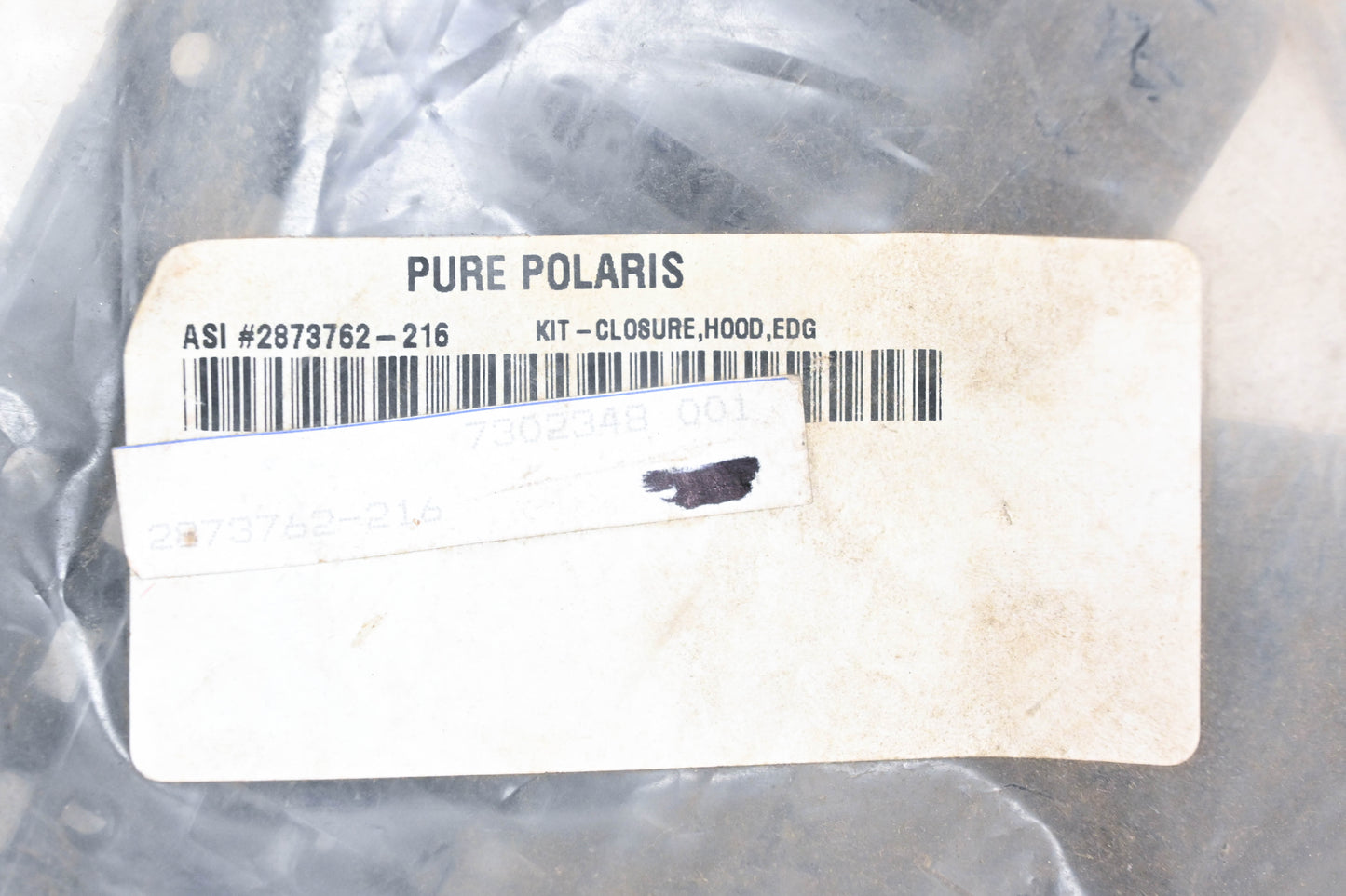New OEM Polaris 2873762-216 Black Hood Closure Kit NOS