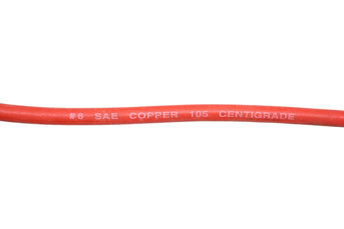Aftermarket MR014-13 Red 3'Copper Battery Cable 6-Gauge NOS