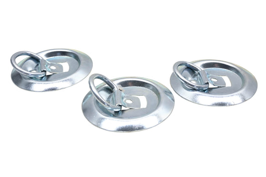 Aftermarket NB025-3 Surface Mount 4" D-Ring Tie Downs Qty 3 NOS