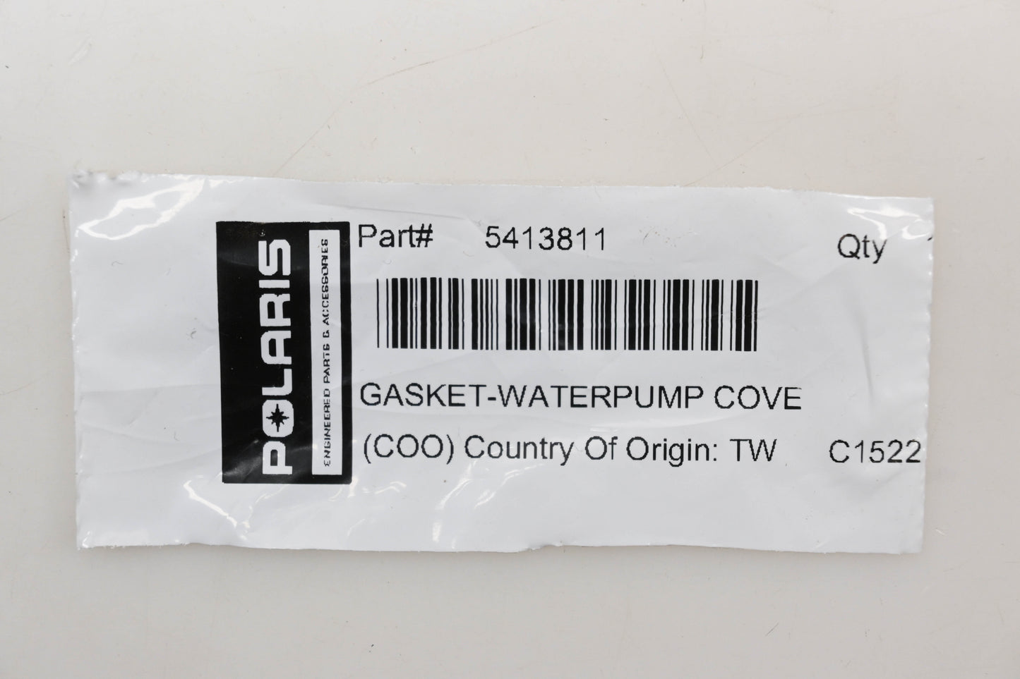 New OEM Polaris 5413811 Water Pump Gasket NOS