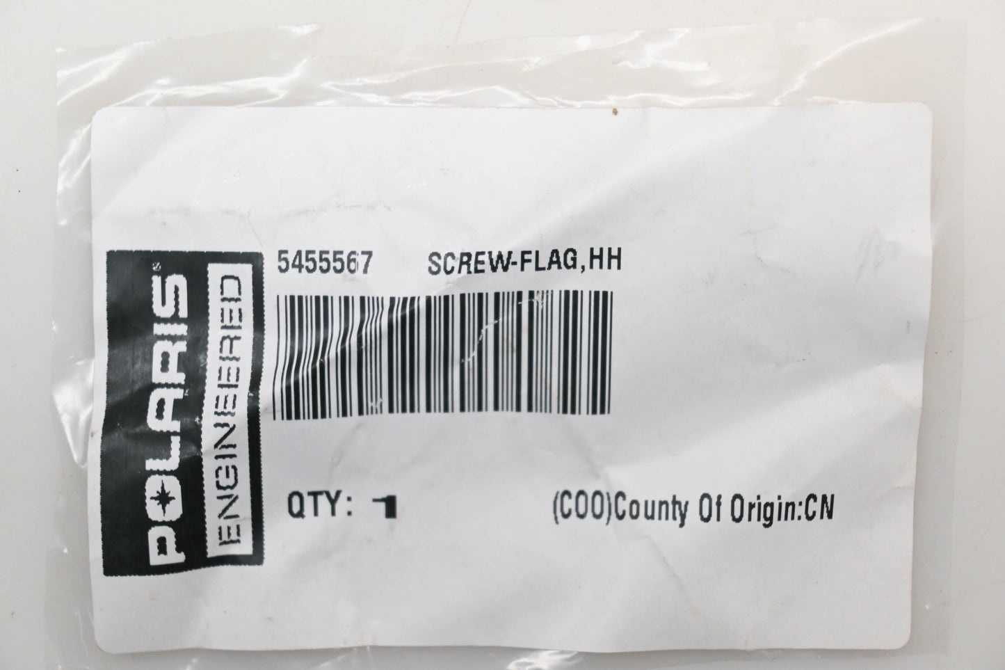 New OEM Polaris 5455567 Hex Head Flag Screw NOS