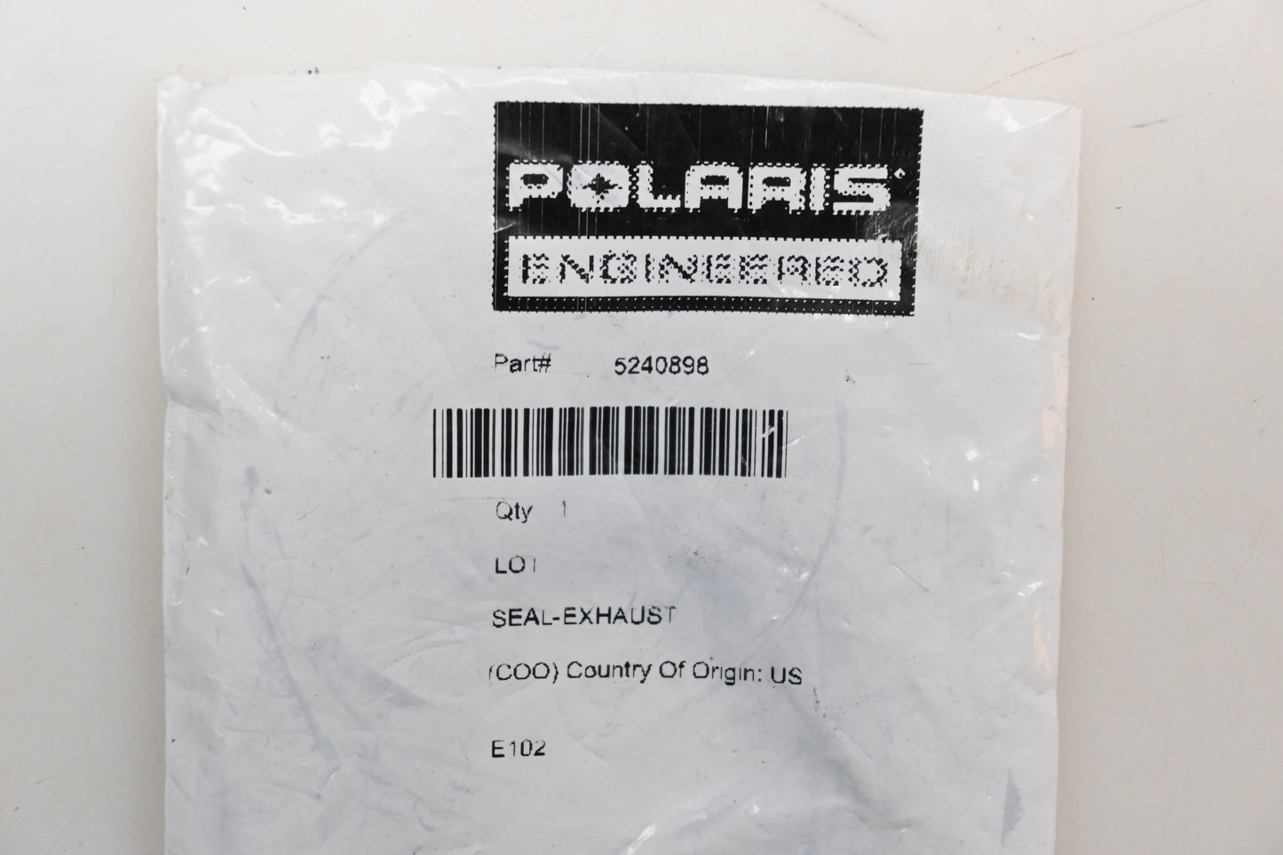 New OEM Polaris 5240898 Exhaust Gasket NOS