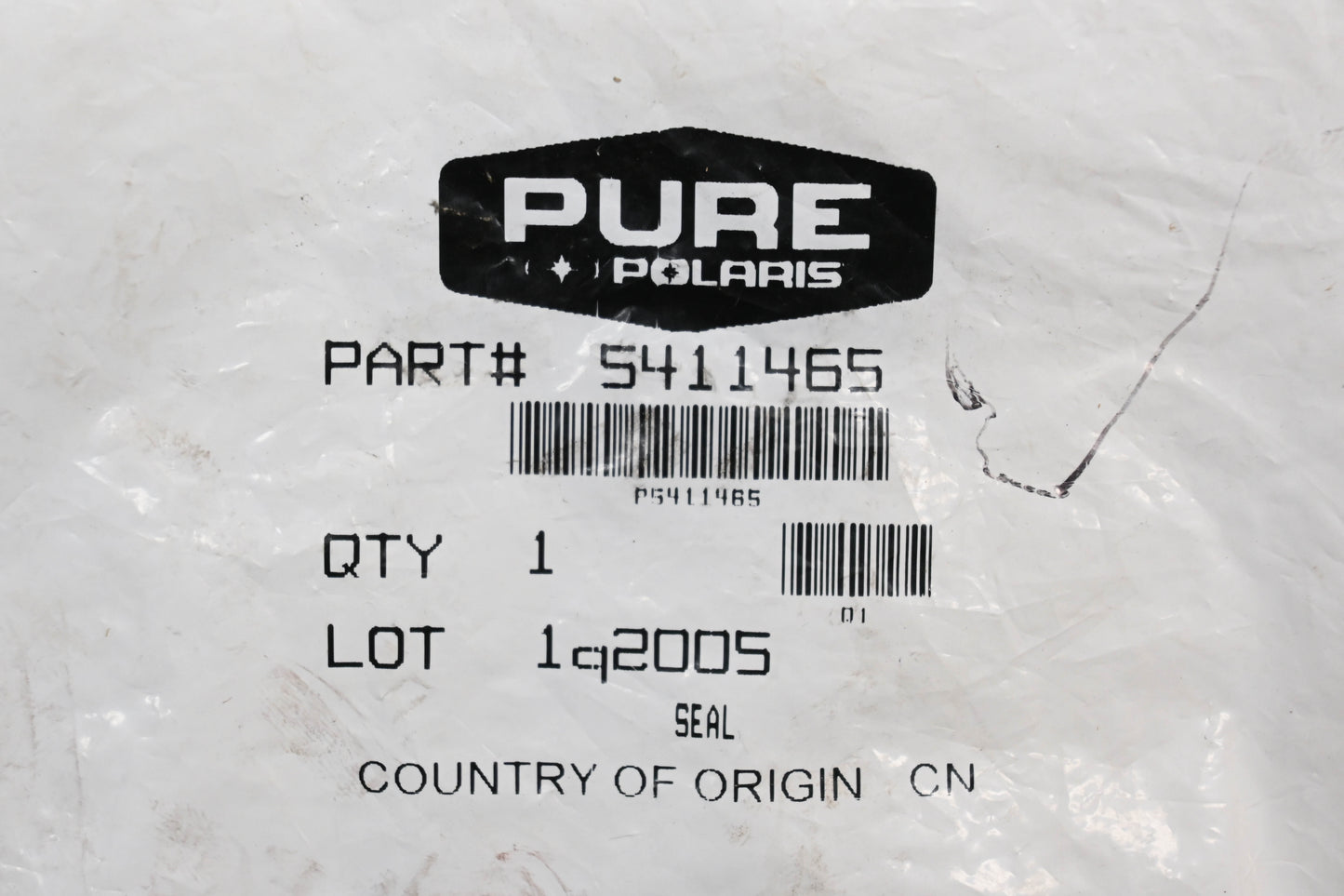 New OEM Polaris 5411465 Rubber Head Cover Seal NOS
