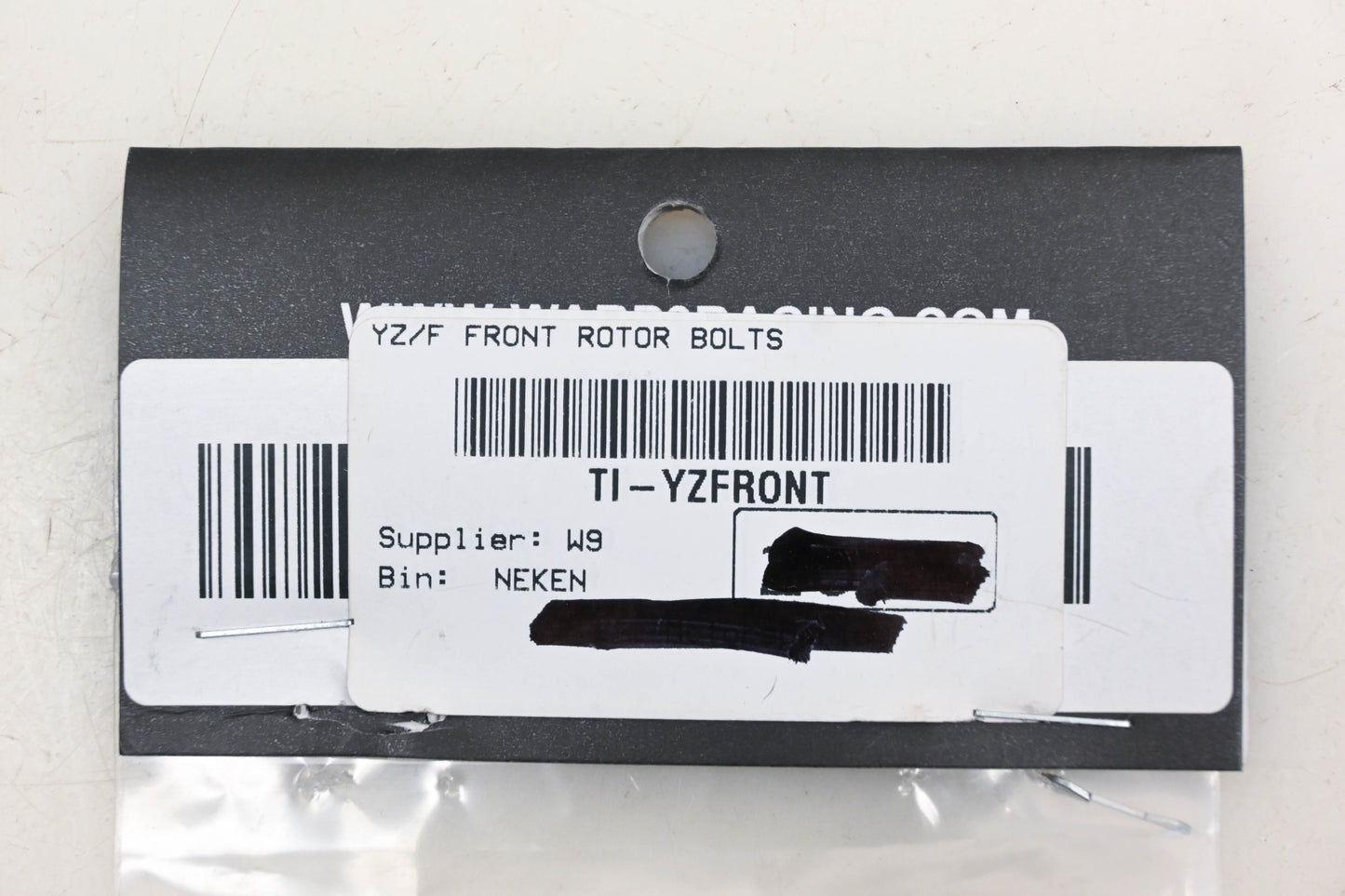 Warp 9 Racing TI-YZFRONT YZF Titanium Front Brake Rotor Bolt Kit NOS