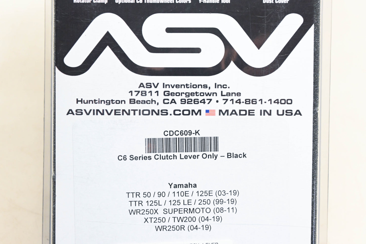 ASV CDC609-K C6 Series Clutch Lever Assembly NOS