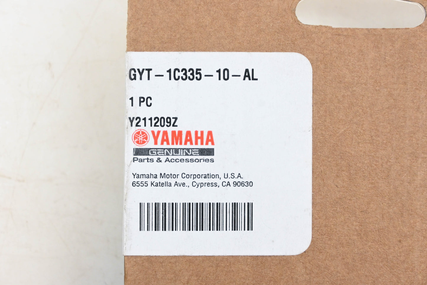 New OEM Yamaha GYT-1C335-10-AL GYTR Billet Clutch Cover NOS