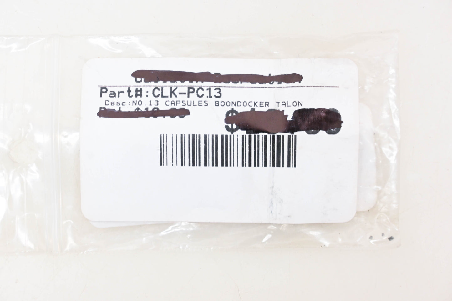 Boondocker CLK-PC13 Talon No-13 Capsule Kit NOS