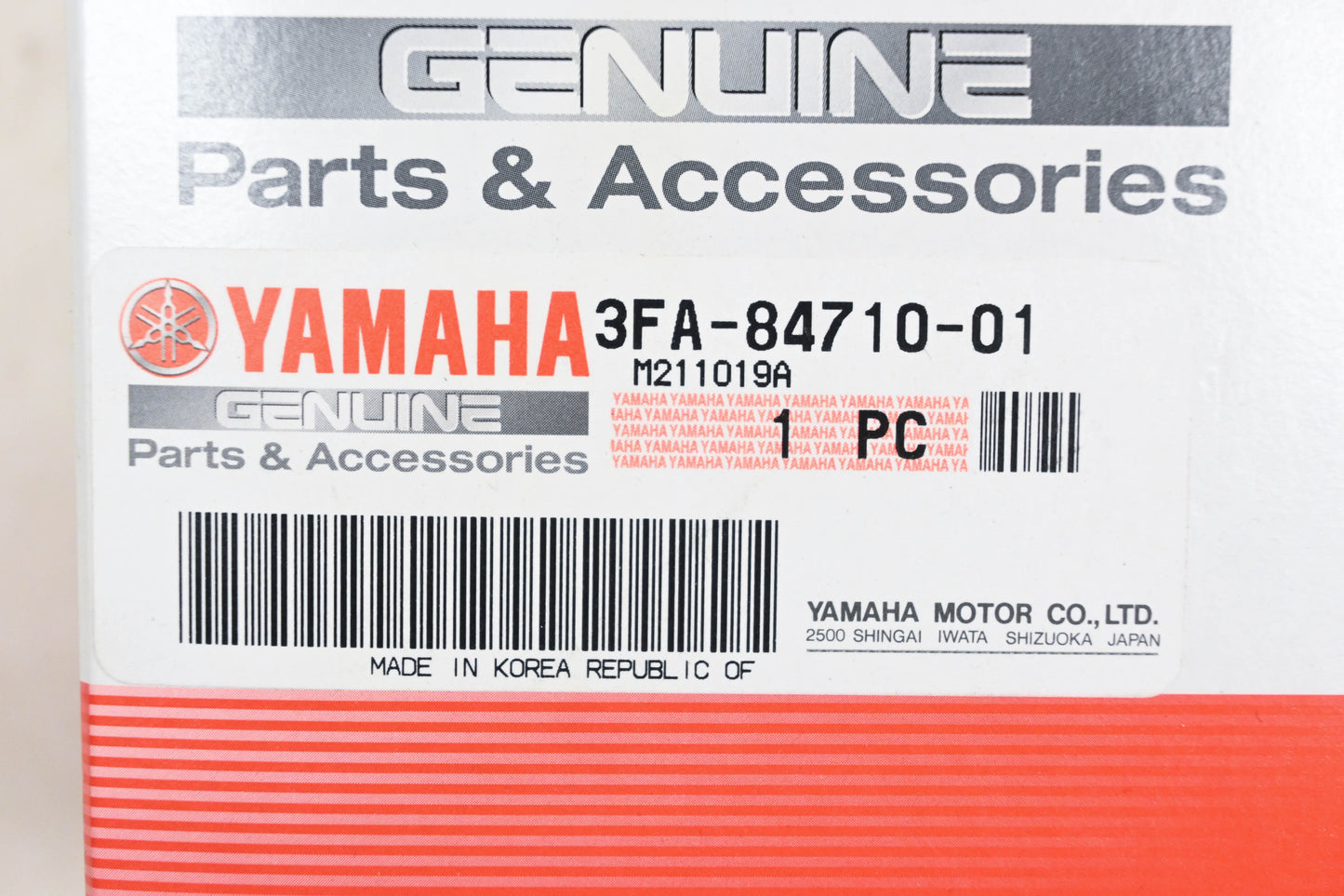 New OEM Yamaha 3FA-84710-01-00 Taillight Assembly NOS
